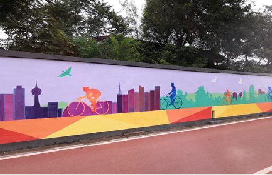 华阴墙体彩绘-围墙