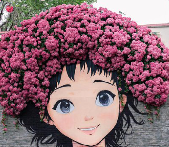 华阴墙体彩绘-网红墙打卡