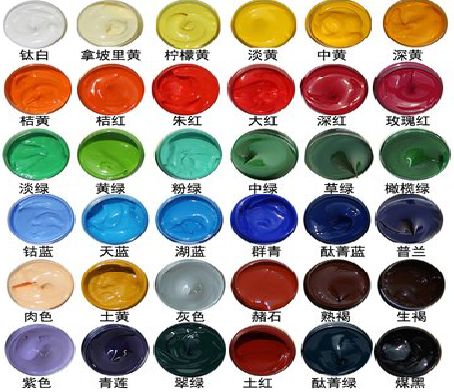 华阴墙绘颜色的选择有讲究。